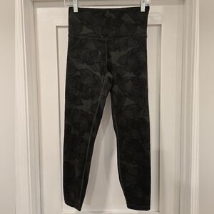 Balance Collection Green Floral Patterned Leggings